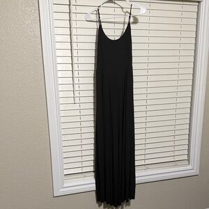American Eagle Outfitters Black Wide-Leg Jumpsuit